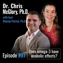 #081 The Anabolic Potential of Omega-3 Fatty Acids | Chris McGlory, PhD