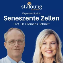 Seneszente Zellen. Prof. Dr. Clemens Schmitt klärt auf - Experten-Sprint